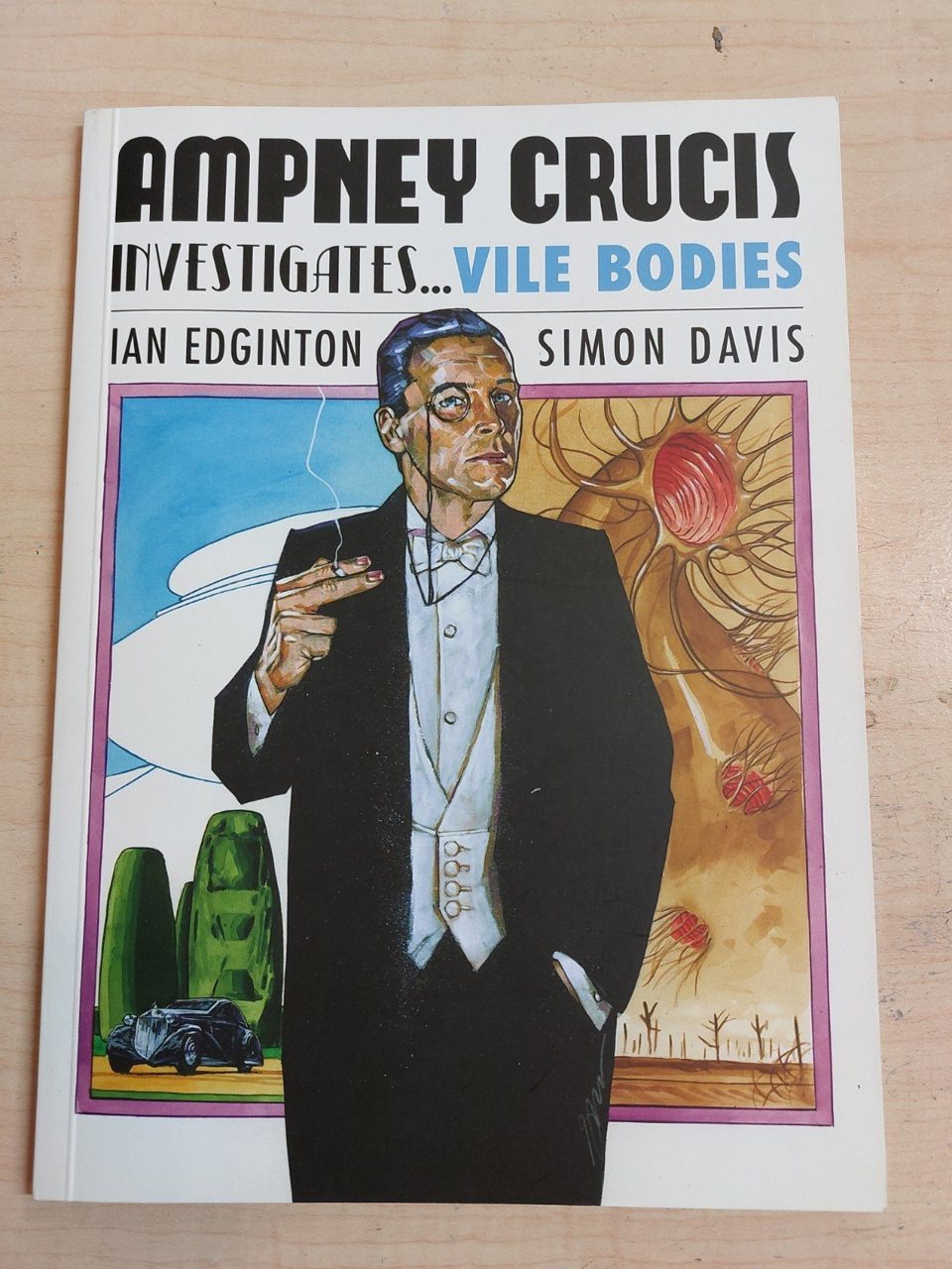 2000AD Ampney Crucks Investegates Vile Bodies Ian Edginton Simon Davis