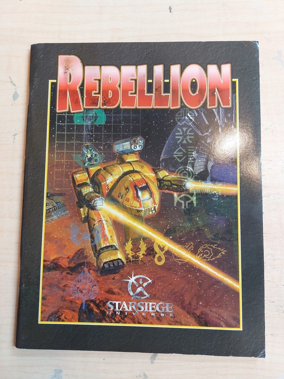 Agents of Gaming Starsiege Rebellion Starsiege Rebellion Rulebook Only