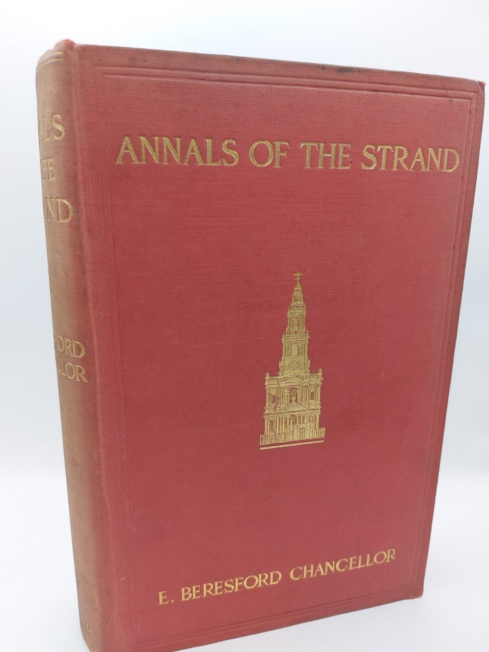 1912 ANNALS OF THE STRAND BY E. BEREFORD CHANCELLOR