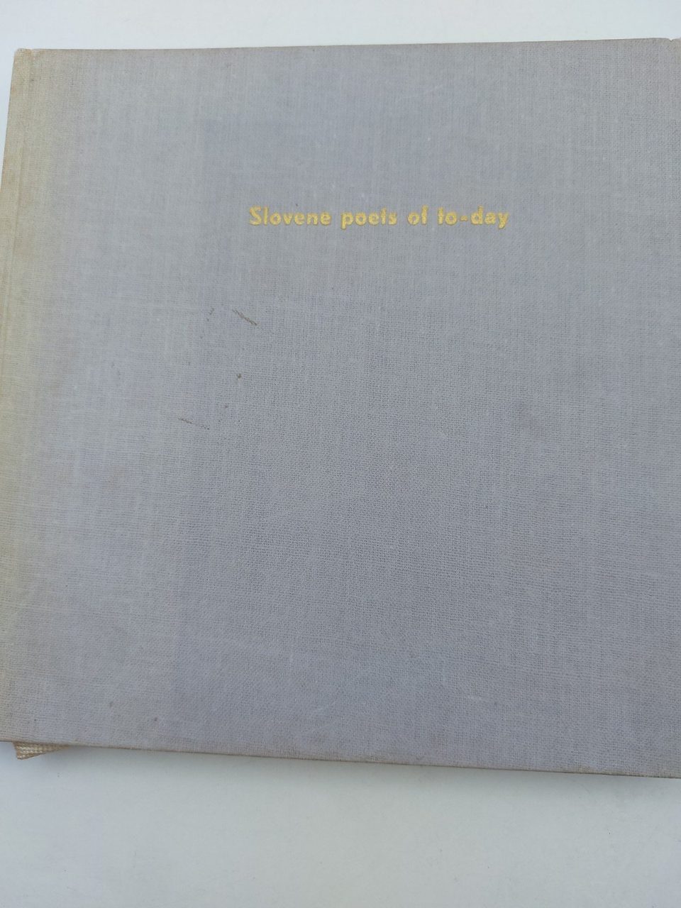 Slovene Poets Of Today