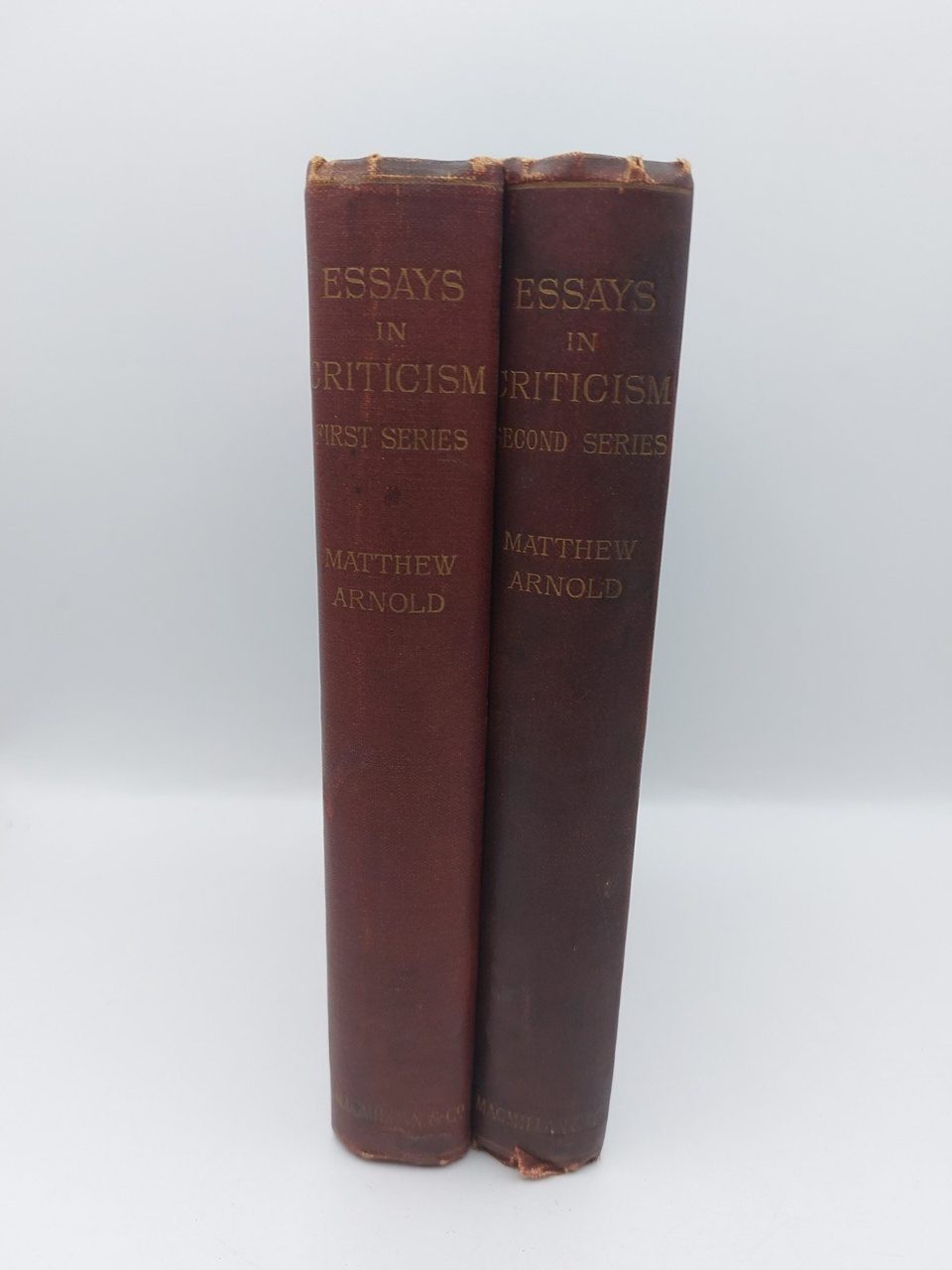 Essays In Criticism Mathew Arnold 1st 2nd Series