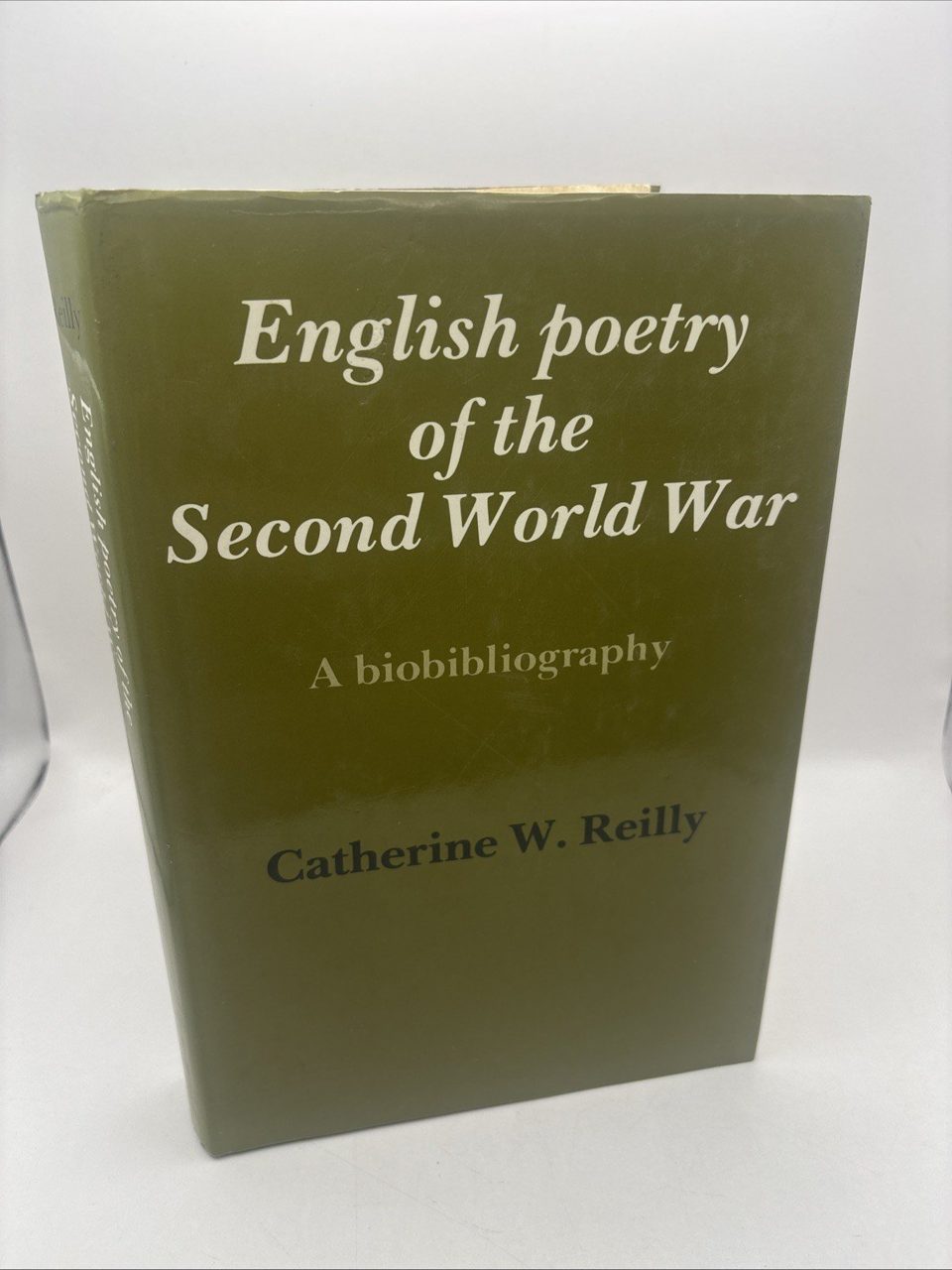 English Poetry Of The Second World War By Catherine W Reilly.