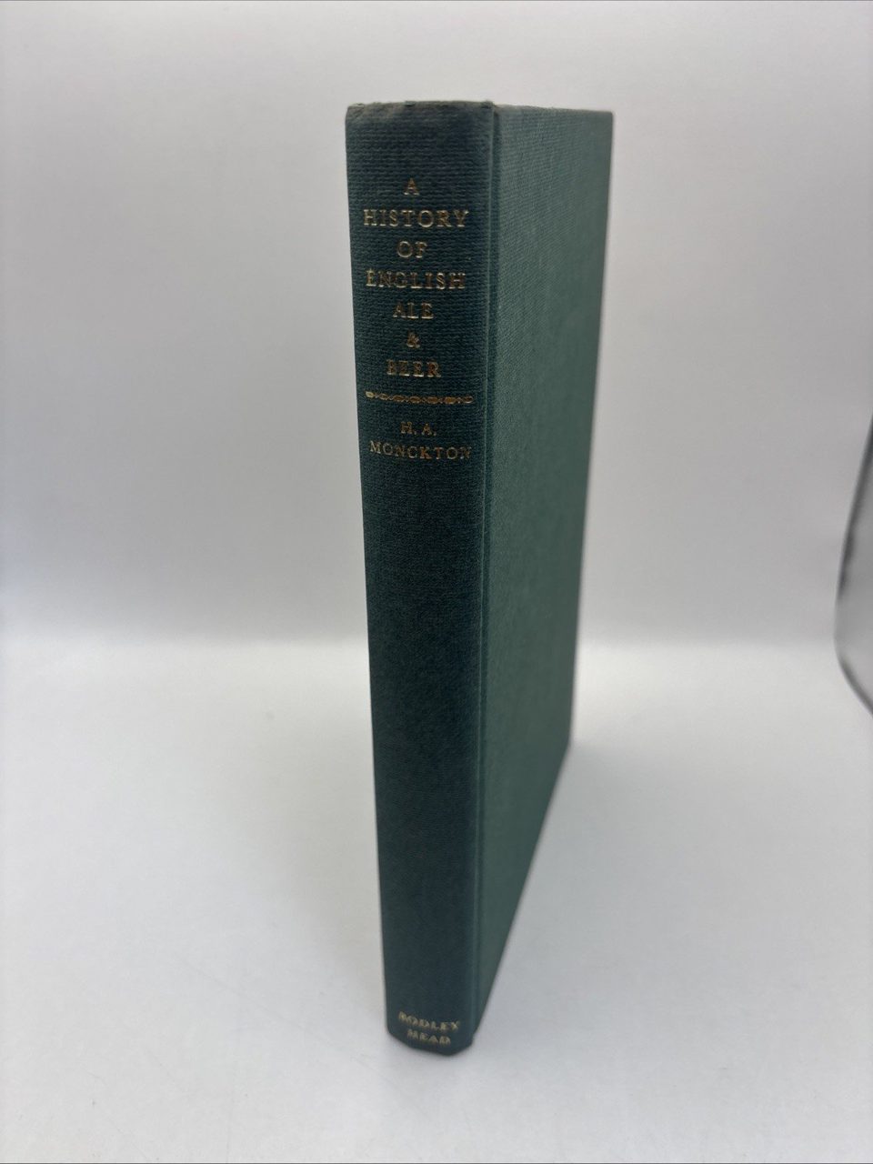 A History Of English Ale And Beer By H.a. Monckton