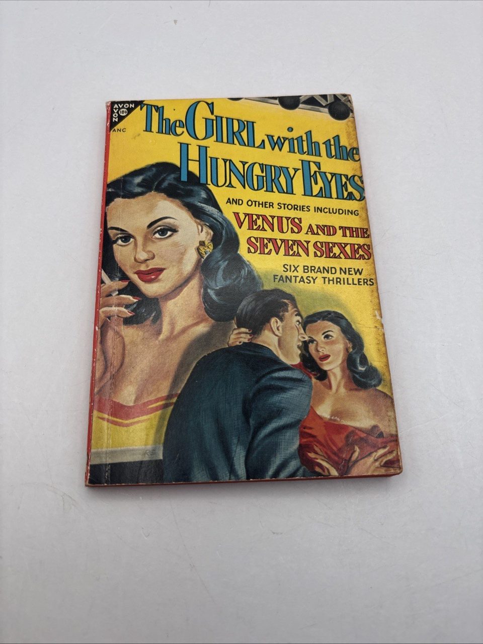 The Girl With The Hungry Eyes & Other Stories Fantasy Thrillers 1949 Avon