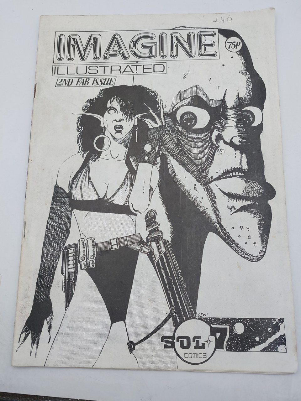 Imagine Illustrated Magazine Issue 2 Sol 7 Comics