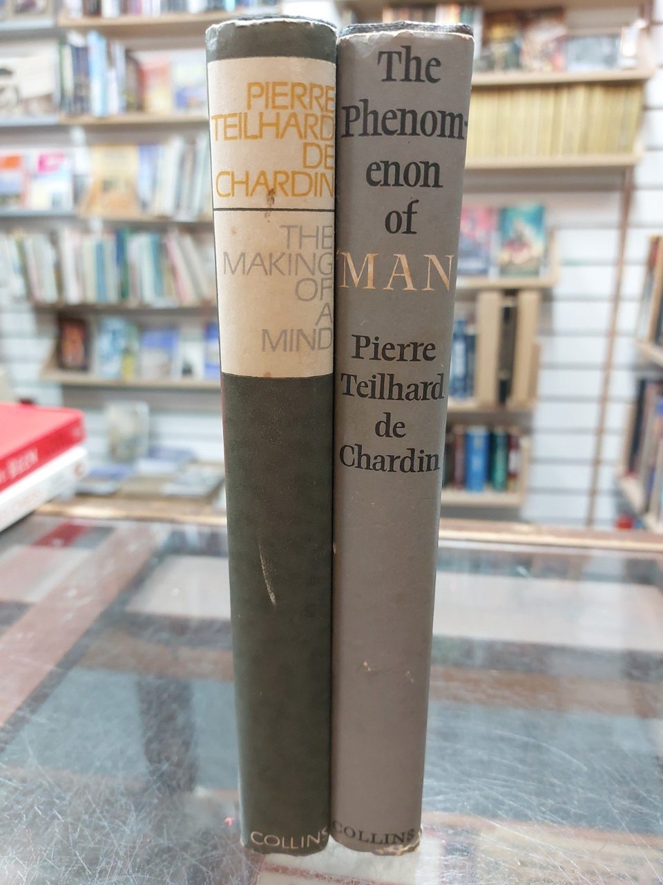 Pierre Teilhard De Chardin 2 Volumes Hardbacks Collins