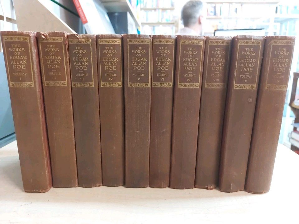 The Works Of Edgar Allan Poe Volumes 1-10 Williams Barker Co