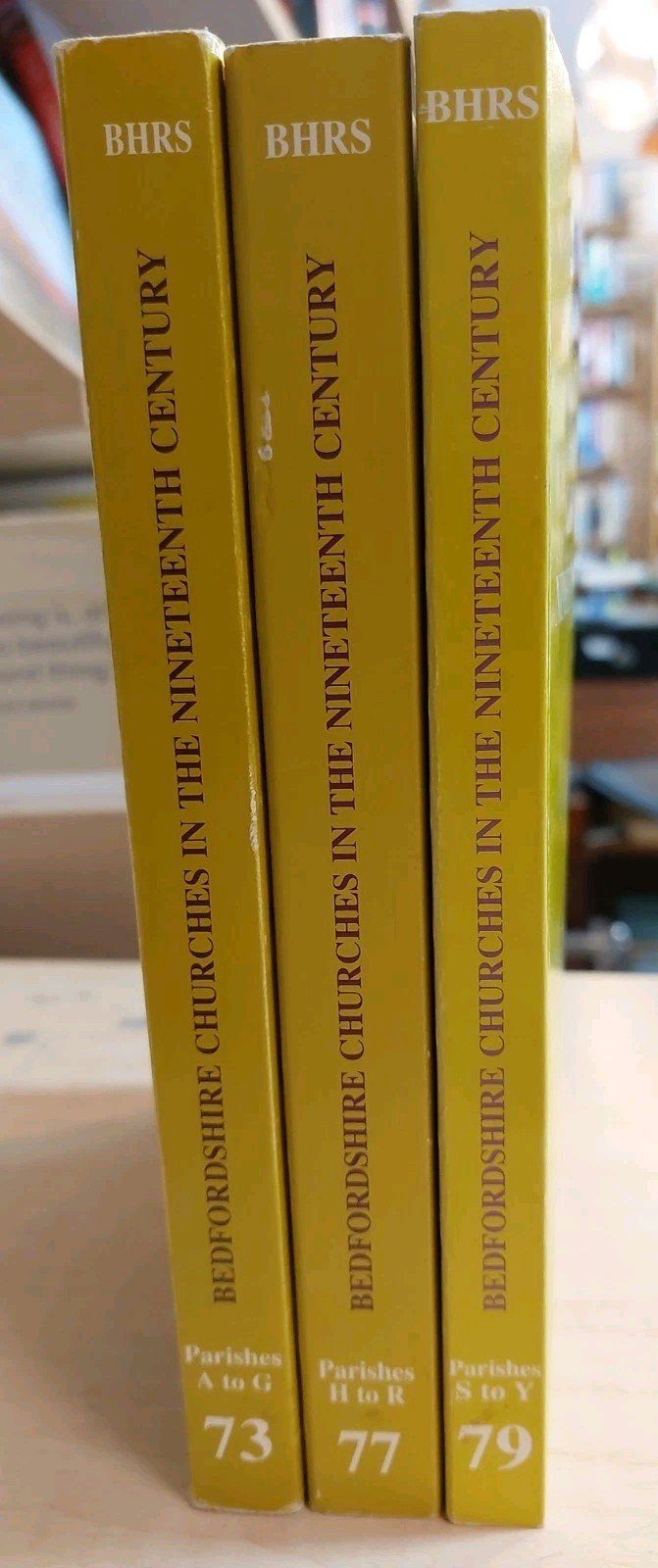 Bedfordshire Churches In The Nineteenth Century Parts 1-3 Chris Pickford