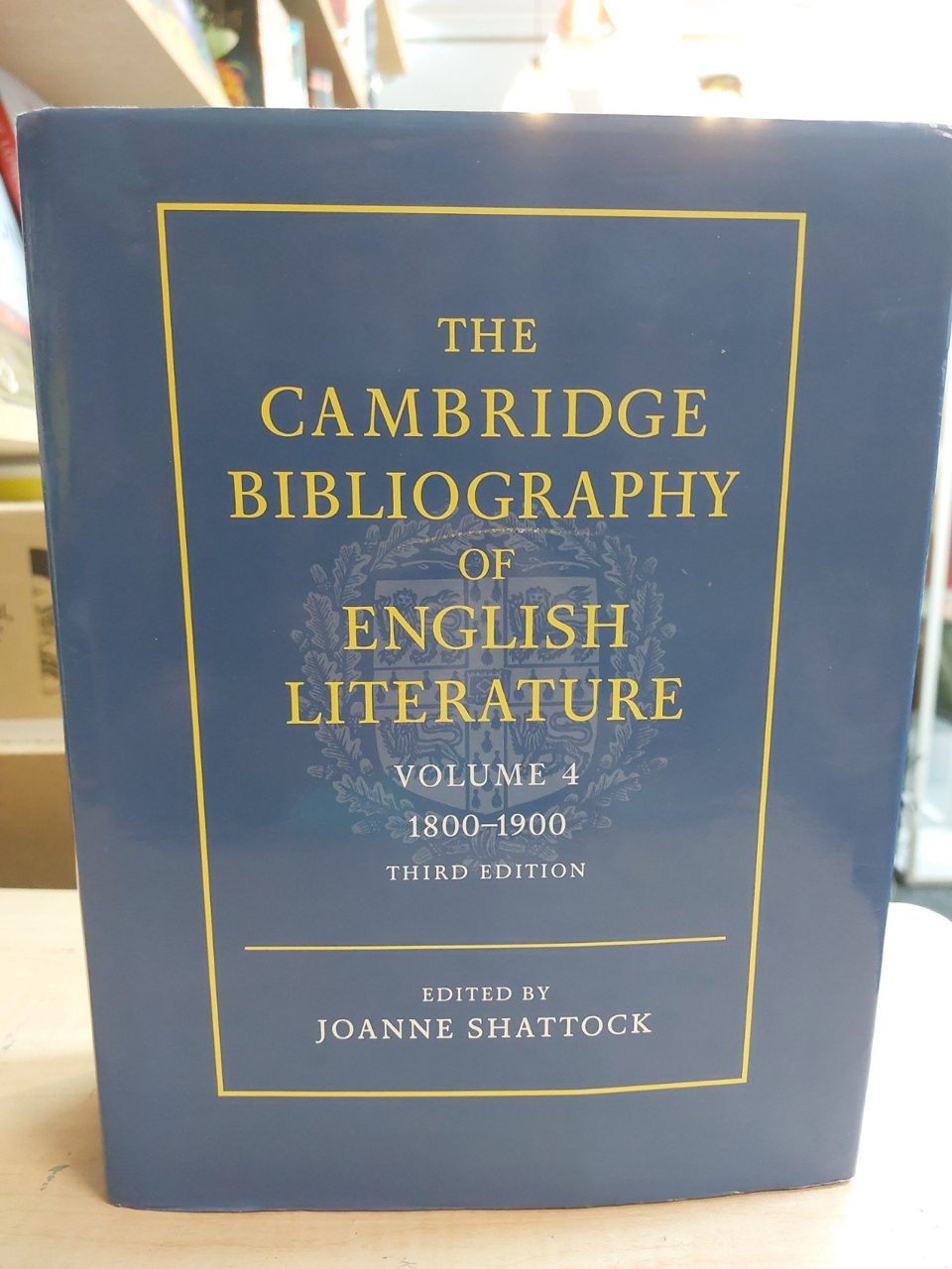The Cambridge Bibliography of English Literature: Volume 4