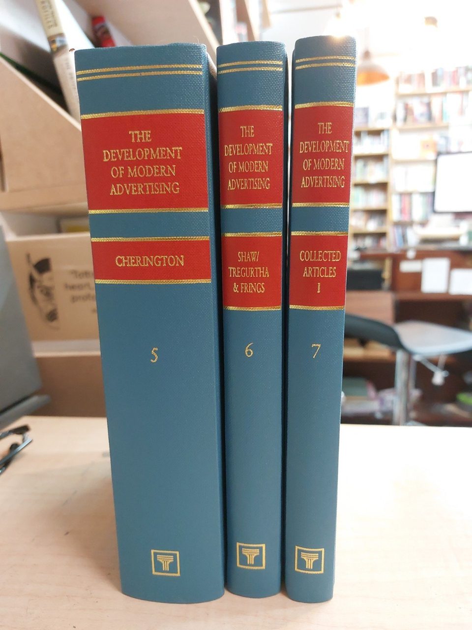 The Development Of Modern Advertising Volumes 5-7