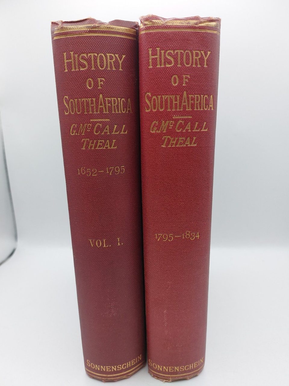 History Of South Africa Volumes 1-2 Theal