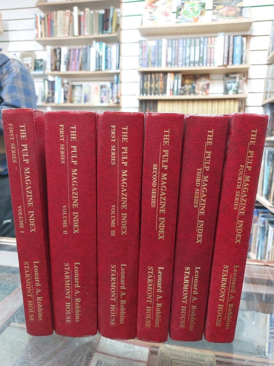 The Pulp Magazine Index 1st-4th Series 6 Volumes Leonard A. Robbins