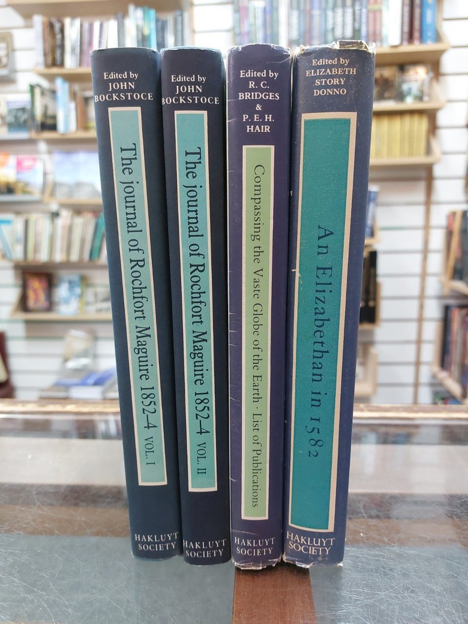 Hakluyt Society 4 Volumes Various Titles Authors