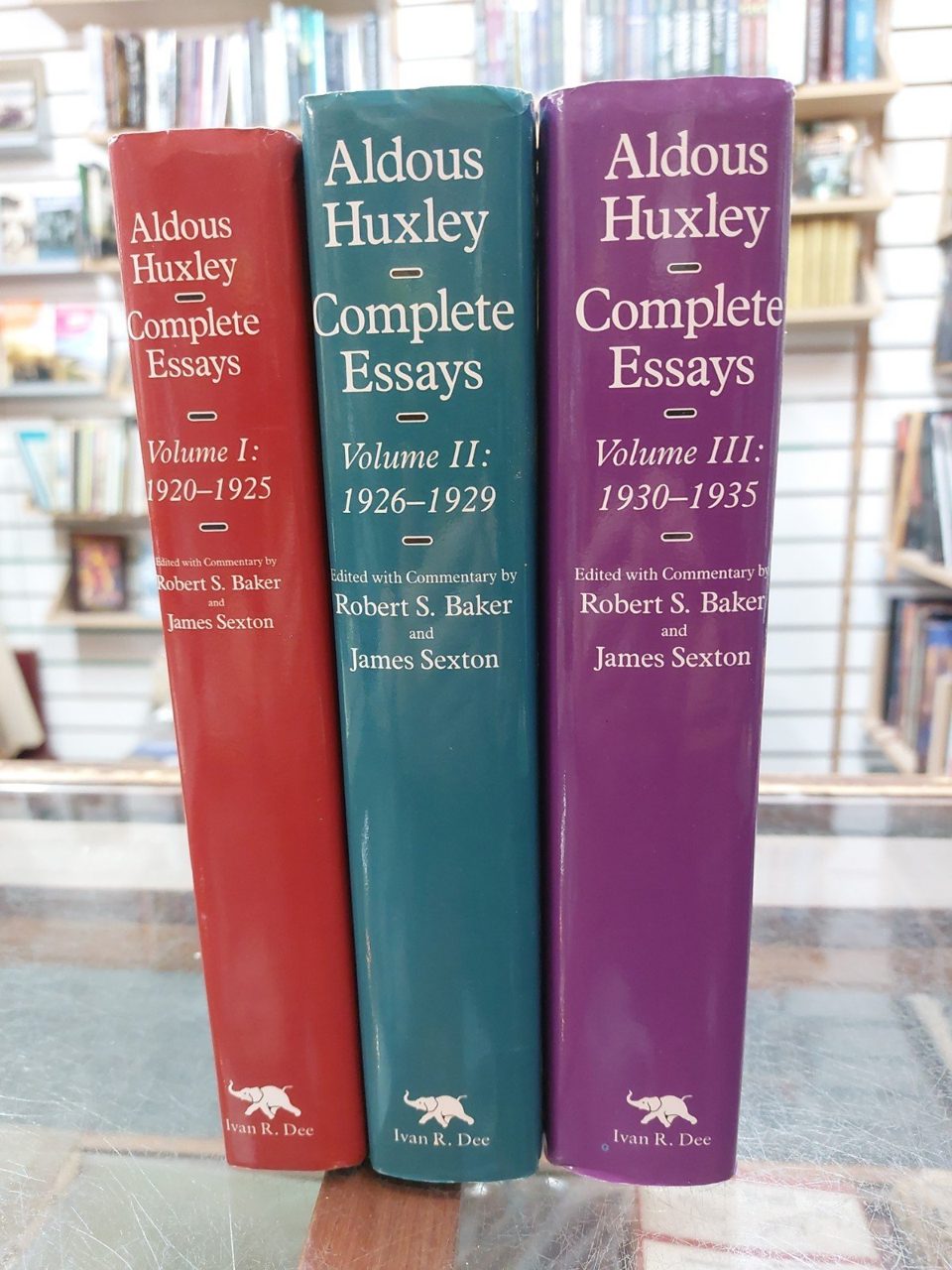 Aldous Huxley Complete Essays Volumes 1-3 Baker Sexton