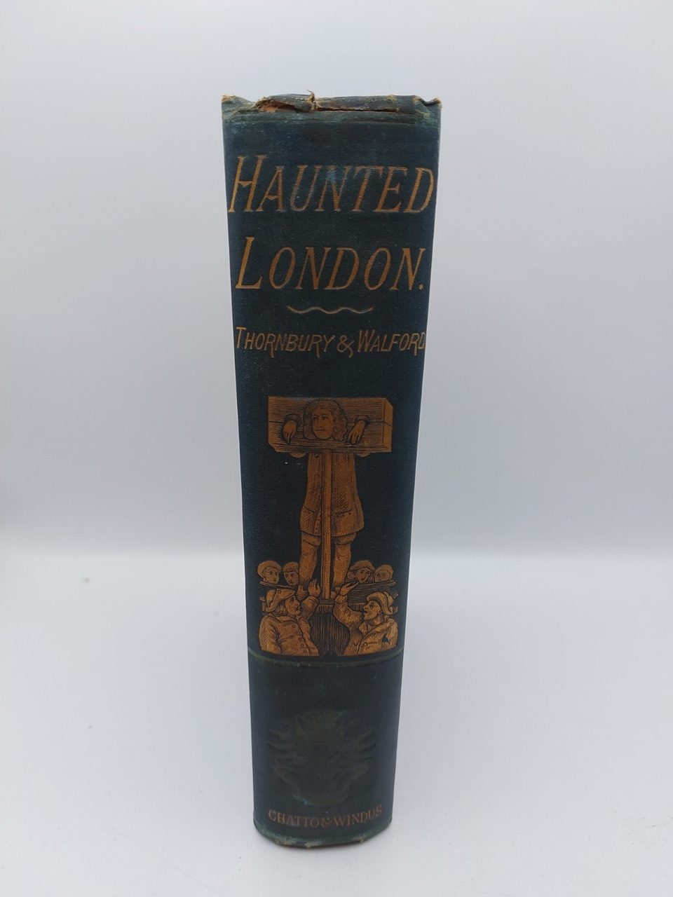 1880 HAUNTED LONDON By WALTER THORNBURY Illustrated F W FAIRHOLT