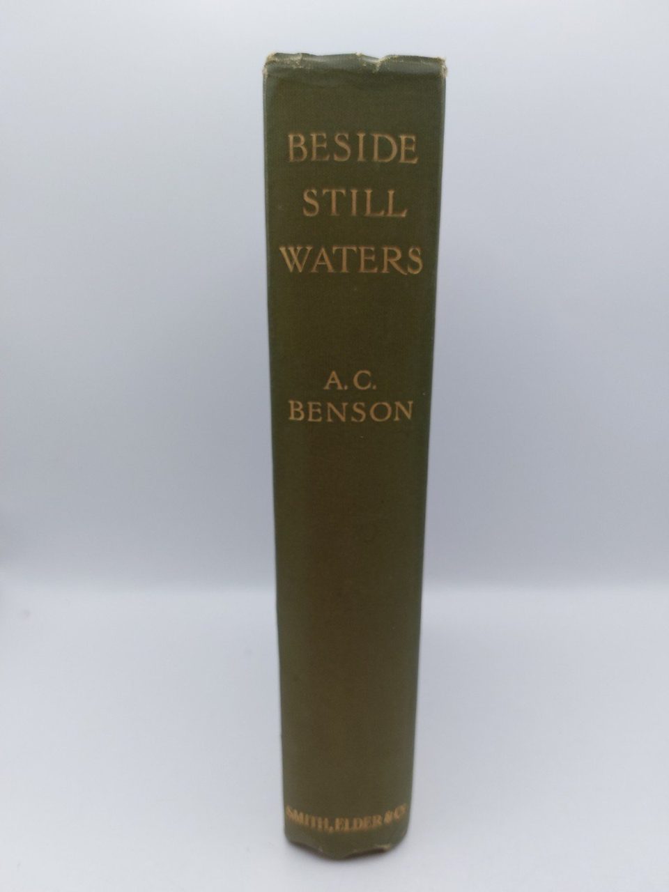 Beside Still Waters (1907) 1st Edition-Arthur Benson (Magdalene College) Essays