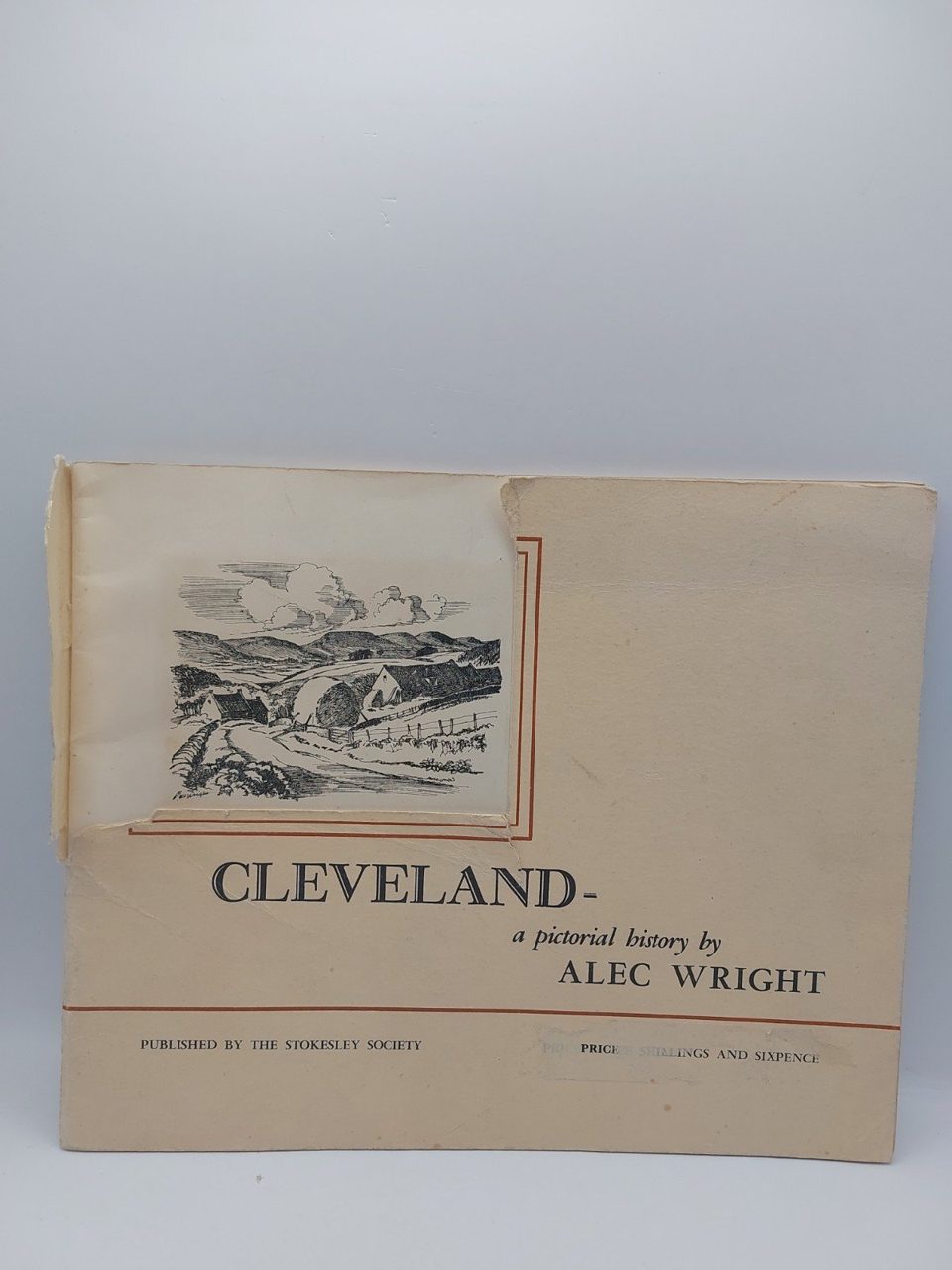 Cleveland Pictorial History Alec Wright 1966 Acceptable Condition