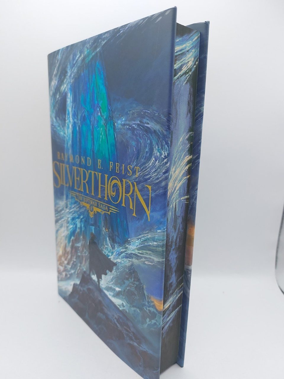 Raymond E Feist Silverthorn Riftwar 2 Sprayed Edges Broken Binding Publishing