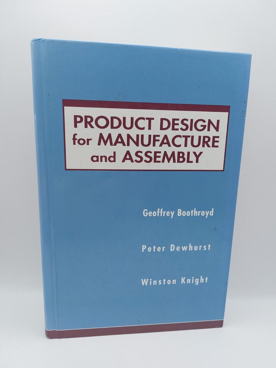 Product Design for Manufacture and Assembly by Geoffrey Boothroyd