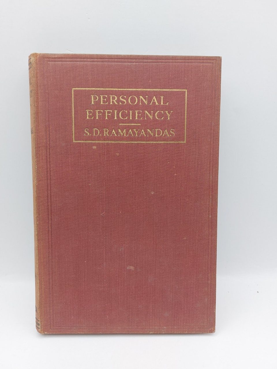 Personal Efficiency S. D. Ramayandos