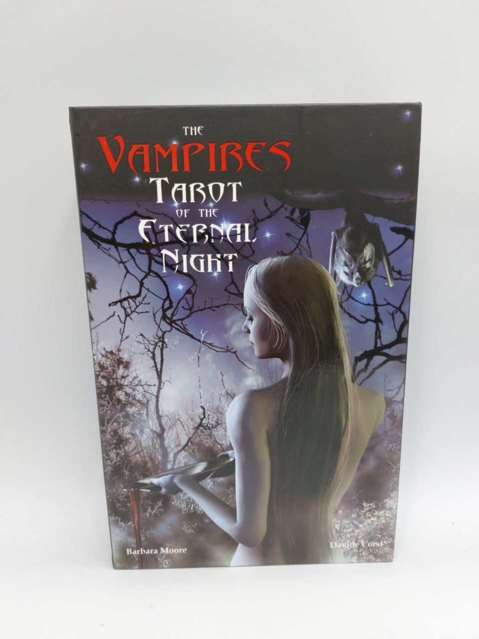 The Vampires Tarot of Eternal Night Barbara Moore Book & 78 Cards.