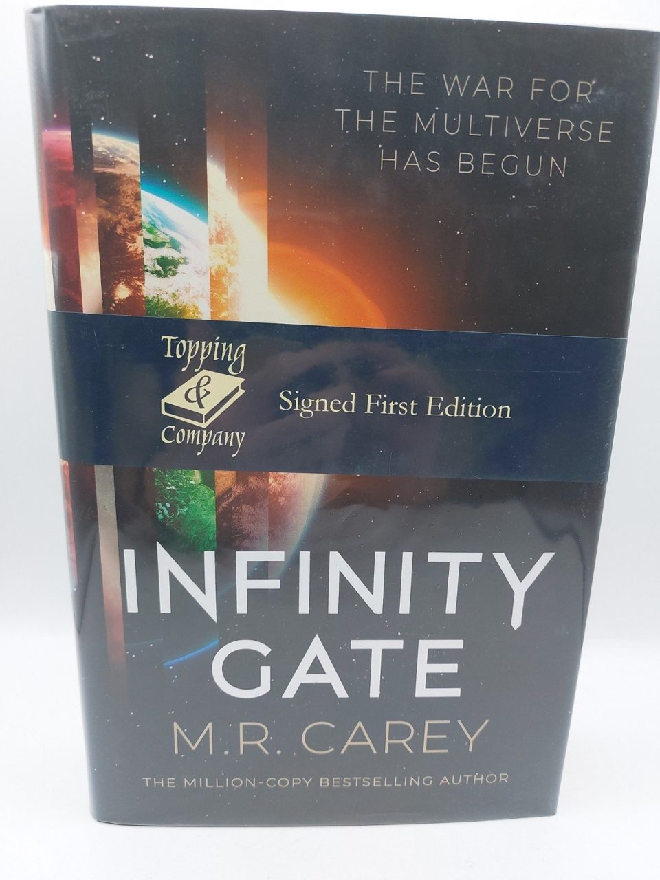 Inkstone Exclusive Signed & Numbered Infinity Gate MR Carey Hardcover Book