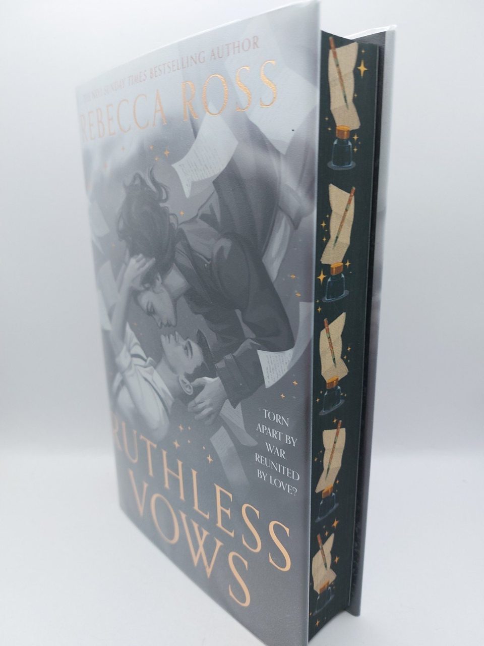Signed Sprayed Edges Ruthless Vows Rebecca Ross Fairyloot Exclusive