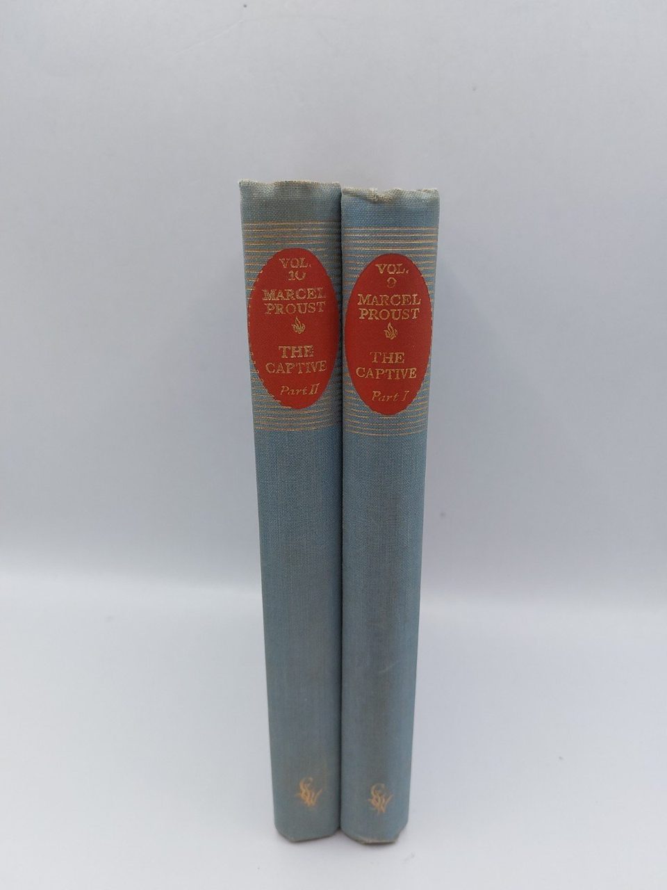Marcel Proust The Captive Volumes 1-2 1941 Chato Windus