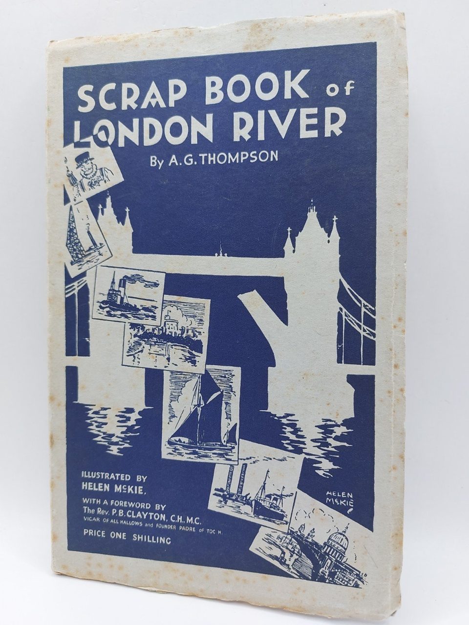 SCRAP BOOK of LONDON RIVER BY A.G.Thompson, Bradley & Son Ltd