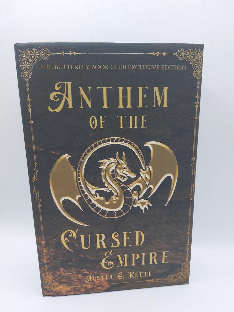 Signed Bookplate Anthem of the Cursed Empire, Austea Eve Kette