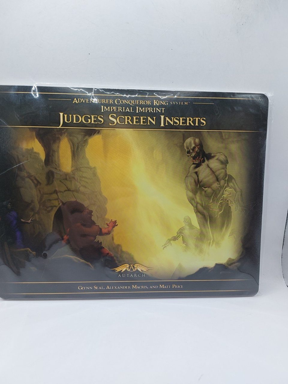 Adventurer Conqueror King System RPG Imperial Imprint Judges Screen Inserts New
