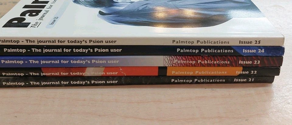 Palmtop Psion User Journals 5 Issues 21-25